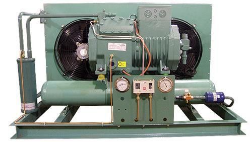 220V 50Hz রেফ্রিজারেশন সংকোচকারী ইউনিট 4DES-5Y 5HP কোল্ড স্টোরেজ রেফ্রিজারেশন ইউনিট