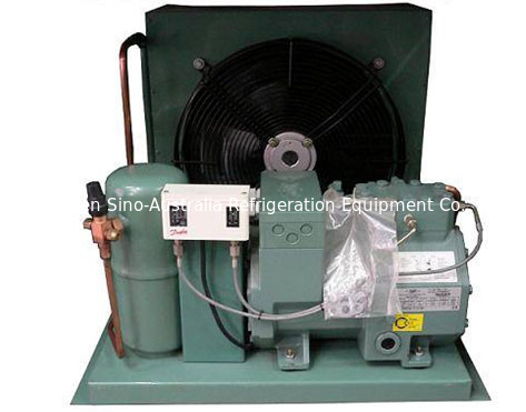 2HES-2Y 2HP R404 এয়ার কুলড কনডেন্সিং ইউনিট কোল্ড রুম রেফ্রিজারেশন ইউনিট