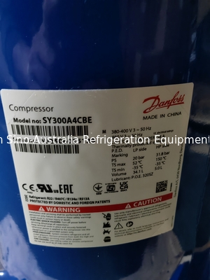 এয়ার কন্ডিশনার জন্য R407C R134A SY300A4CBE 25HP হারমেটিক কম্প্রেসার